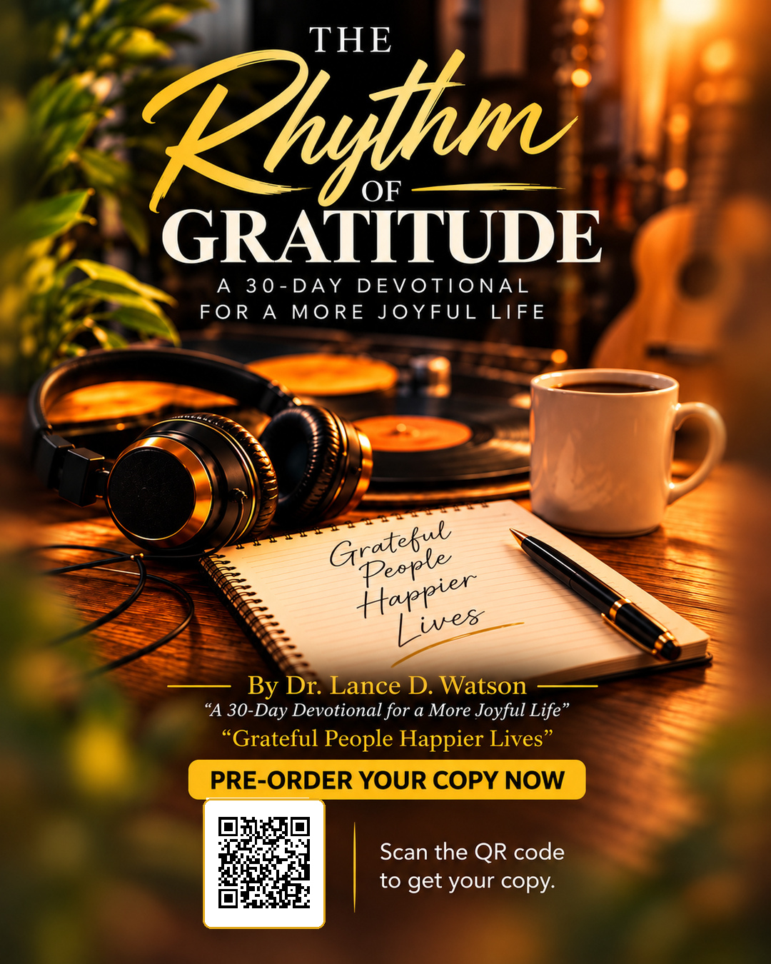 The Rhythm of Gratitude flyer